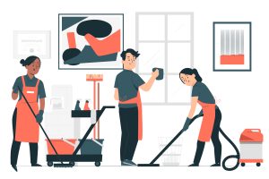 cleaning service illustration 