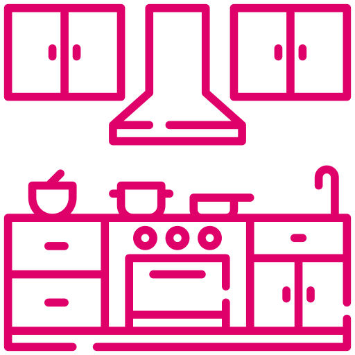 Icon of a clean kitchen