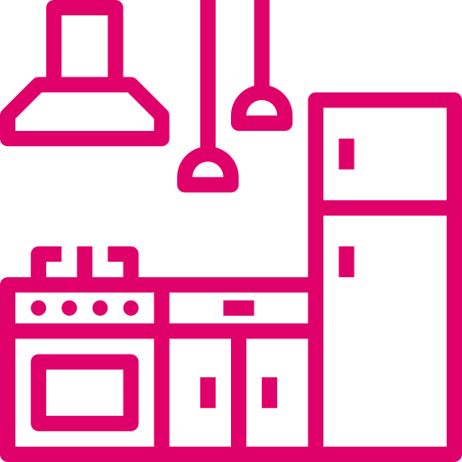 Icon of a clean kitchen